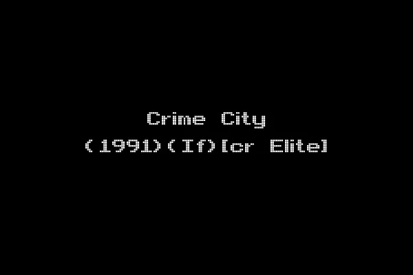 Crime City (1991)(If)[cr Elite]