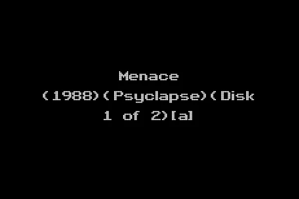 Menace (1988)(Psyclapse)(Disk 1 of 2)[a]