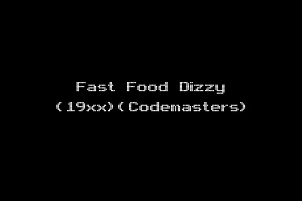 Fast Food Dizzy (19xx)(Codemasters)