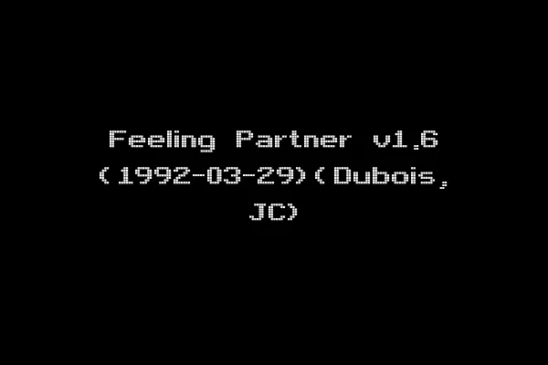 Feeling Partner v1.6 (1992-03-29)(Dubois, JC)
