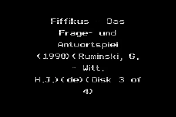 Fiffikus - Das Frage- und Antwortspiel (1990)(Ruminski, G. - Witt, H.J.)(de)(Disk 3 of 4)