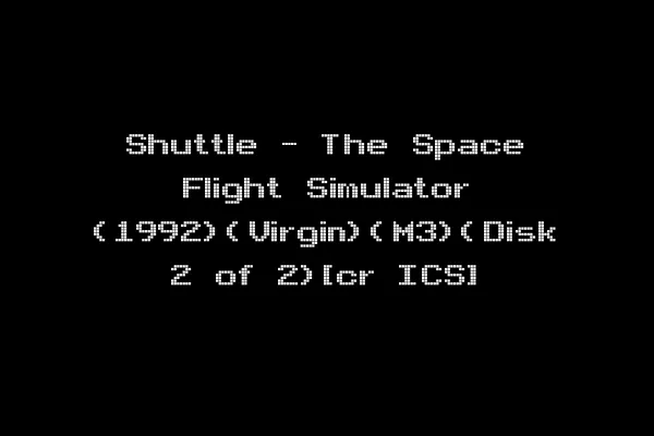 Shuttle - The Space Flight Simulator (1992)(Virgin)(M3)(Disk 2 of 2)[cr ICS]