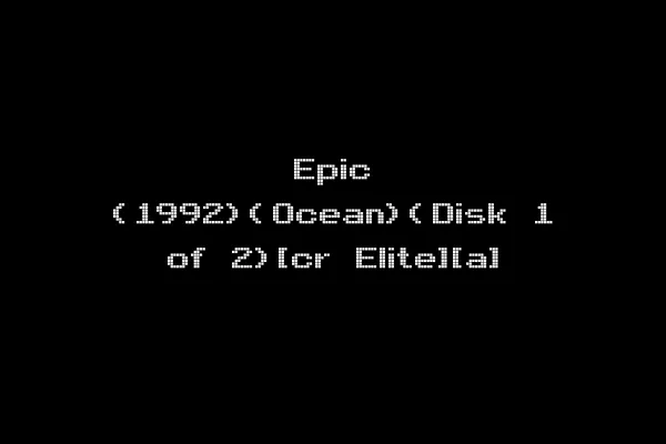 Epic (1992)(Ocean)(Disk 1 of 2)[cr Elite][a]