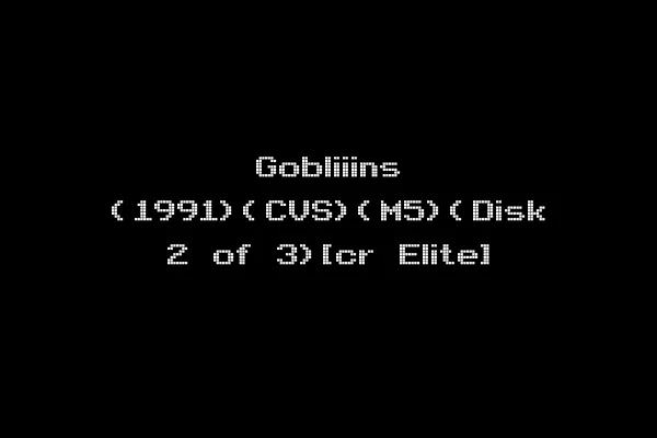 Gobliiins (1991)(CVS)(M5)(Disk 2 of 3)[cr Elite]