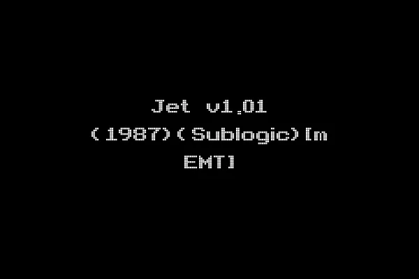 Jet v1.01 (1987)(Sublogic)[m EMT]