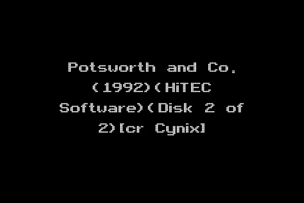 Potsworth and Co. (1992)(HiTEC Software)(Disk 2 of 2)[cr Cynix]
