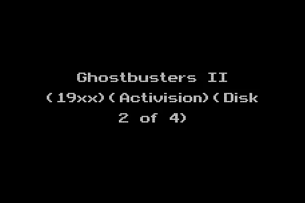 Ghostbusters II (19xx)(Activision)(Disk 2 of 4)