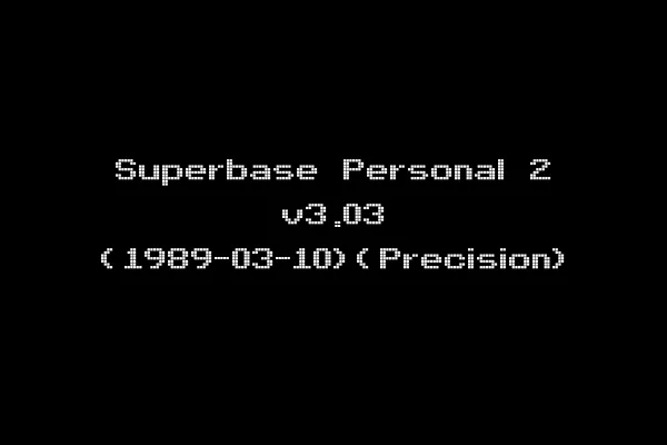 Superbase Personal 2 v3.03 (1989-03-10)(Precision)