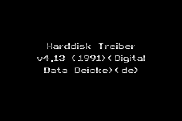 Harddisk Treiber v4.13 (1991)(Digital Data Deicke)(de)