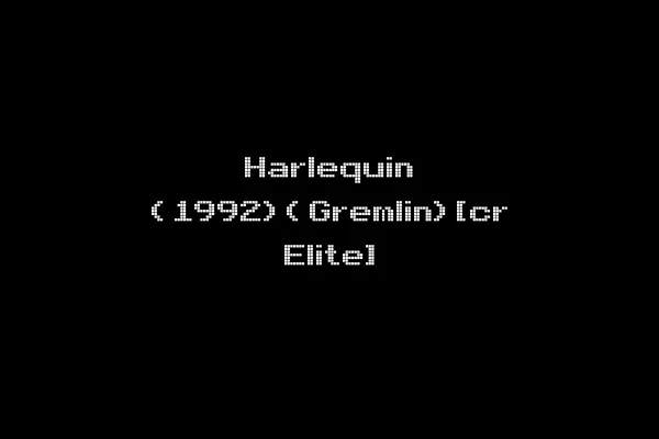 Harlequin (1992)(Gremlin)[cr Elite]