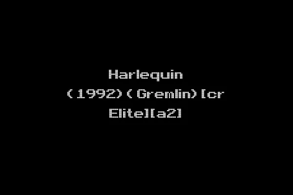 Harlequin (1992)(Gremlin)[cr Elite][a2]