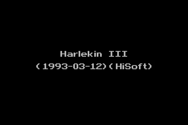 Harlekin III (1993-03-12)(HiSoft)