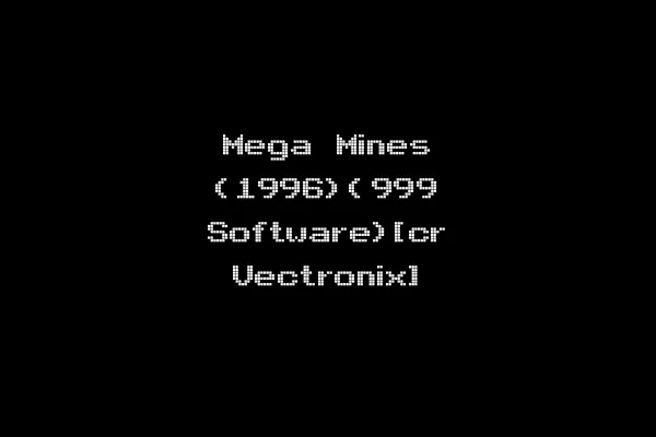 Mega Mines (1996)(999 Software)[cr Vectronix]