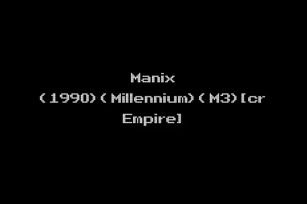 Manix (1990)(Millennium)(M3)[cr Empire]