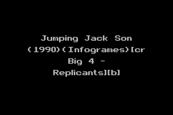 Jumping Jack Son (1990)(Infogrames)[cr Big 4 - Replicants][b]
