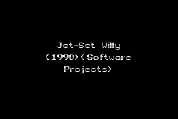 Jet-Set Willy (1990)(Software Projects)