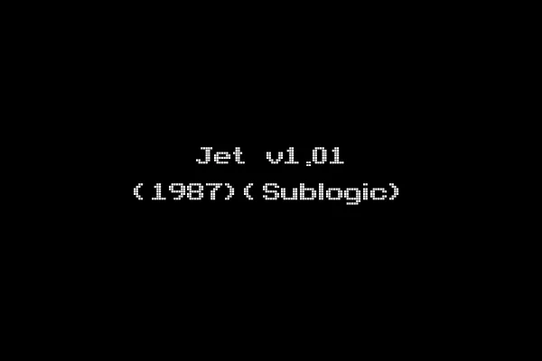 Jet v1.01 (1987)(Sublogic)