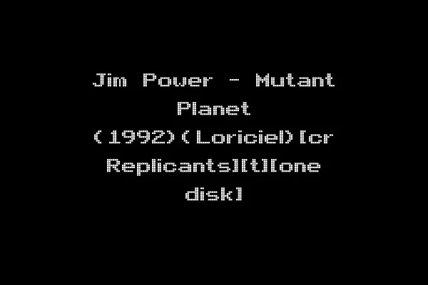 Jim Power - Mutant Planet (1992)(Loriciel)[cr Replicants][t][one disk]