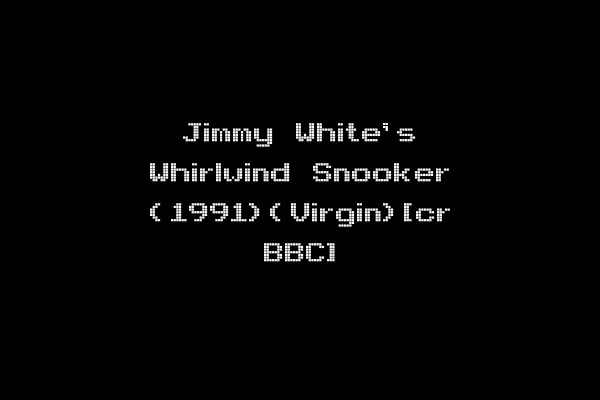 Jimmy White's Whirlwind Snooker (1991)(Virgin)[cr BBC]