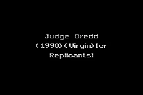 Judge Dredd (1990)(Virgin)[cr Replicants]
