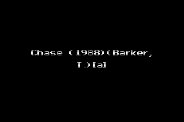 Chase (1988)(Barker, T.)[a]
