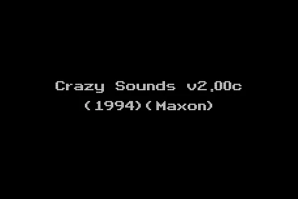 Crazy Sounds v2.00c (1994)(Maxon)