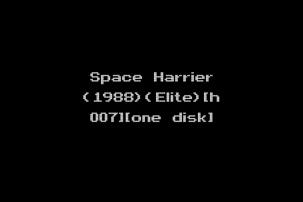 Space Harrier (1988)(Elite)[h 007][one disk]