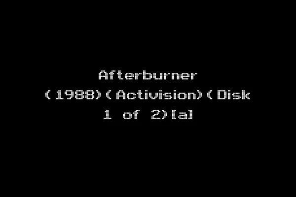 Afterburner (1988)(Activision)(Disk 1 of 2)[a]