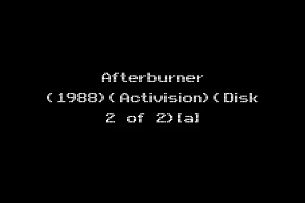 Afterburner (1988)(Activision)(Disk 2 of 2)[a]