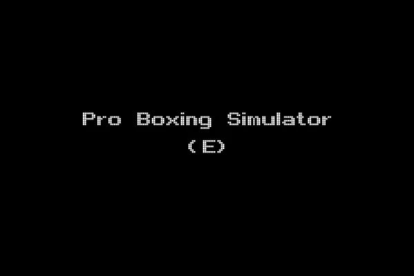 Pro Boxing Simulator (E)