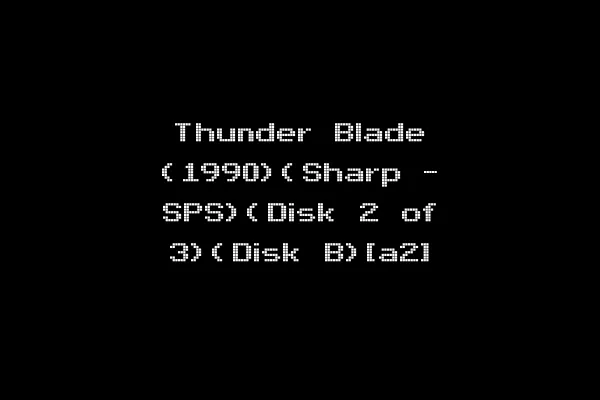 Thunder Blade (1990)(Sharp - SPS)(Disk 2 of 3)(Disk B)[a2]