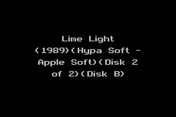 Lime Light (1989)(Hypa Soft - Apple Soft)(Disk 2 of 2)(Disk B)