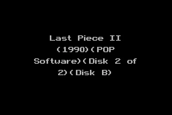 Last Piece II (1990)(POP Software)(Disk 2 of 2)(Disk B)
