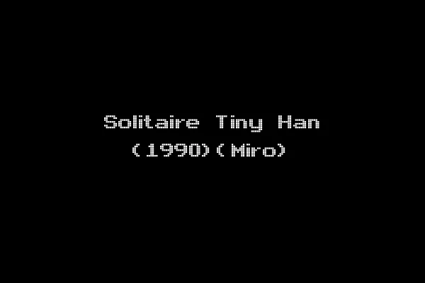 Solitaire Tiny Han (1990)(Miro)