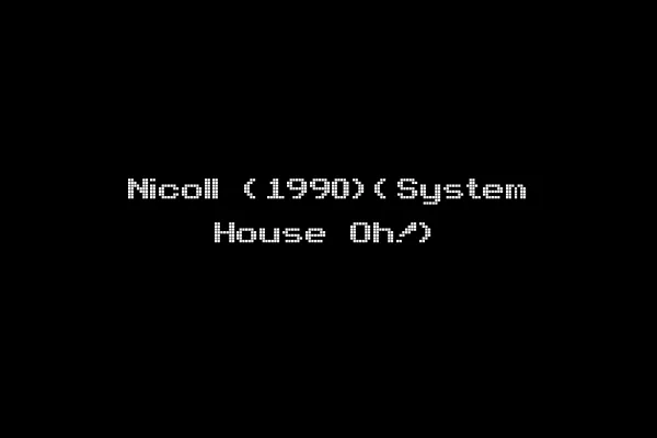 Nicoll (1990)(System House Oh!)
