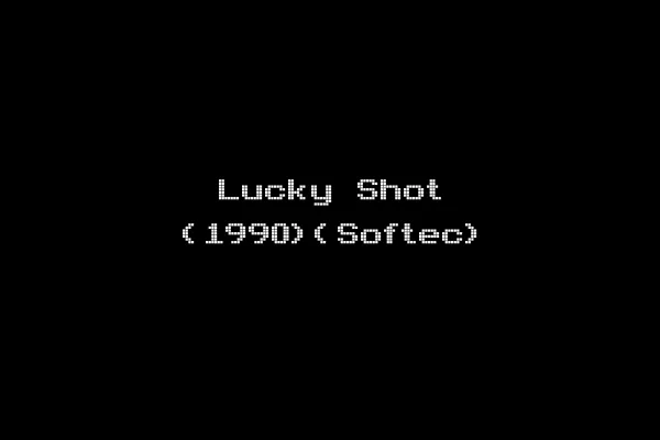 Lucky Shot (1990)(Softec)