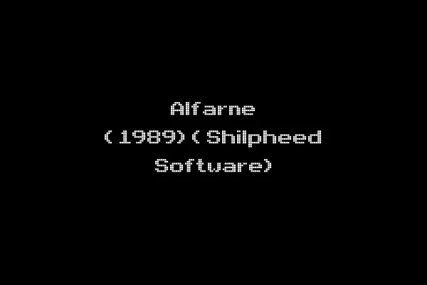 Alfarne (1989)(Shilpheed Software)