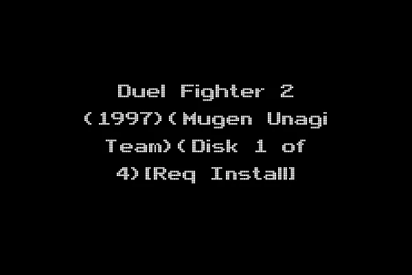 Duel Fighter 2 (1997)(Mugen Unagi Team)(Disk 1 of 4)[Req Install]