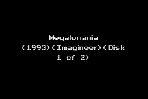 Megalomania (1993)(Imagineer)(Disk 1 of 2)