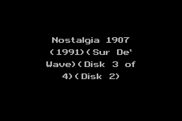 Nostalgia 1907 (1991)(Sur De' Wave)(Disk 3 of 4)(Disk 2)
