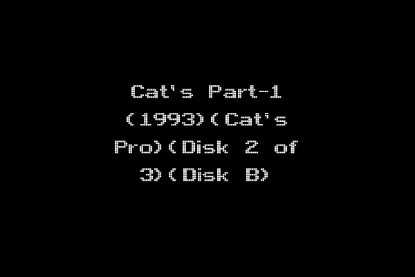 Cat's Part-1 (1993)(Cat's Pro)(Disk 2 of 3)(Disk B)