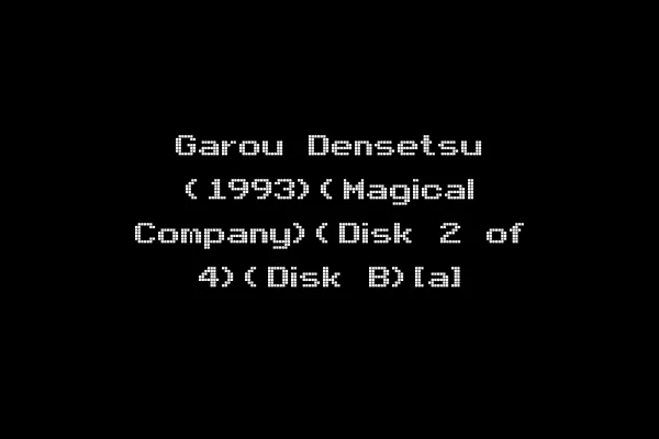 Garou Densetsu (1993)(Magical Company)(Disk 2 of 4)(Disk B)[a]