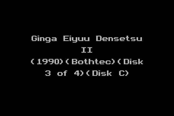 Ginga Eiyuu Densetsu II (1990)(Bothtec)(Disk 3 of 4)(Disk C)