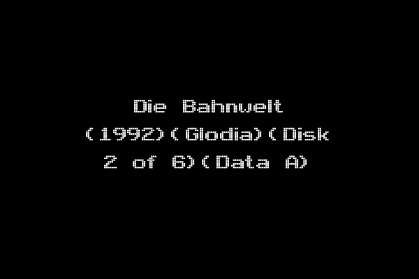 Die Bahnwelt (1992)(Glodia)(Disk 2 of 6)(Data A)