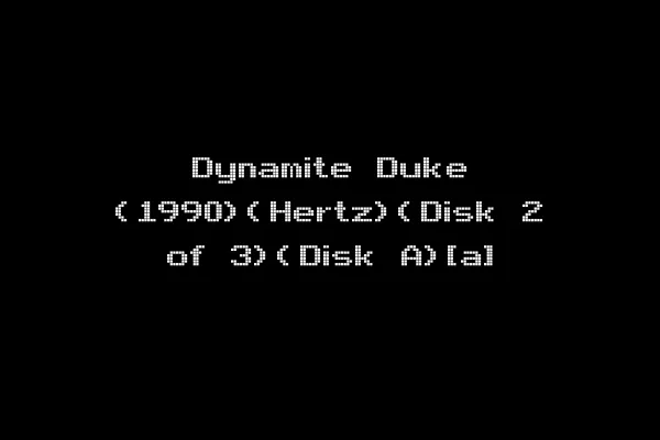 Dynamite Duke (1990)(Hertz)(Disk 2 of 3)(Disk A)[a]