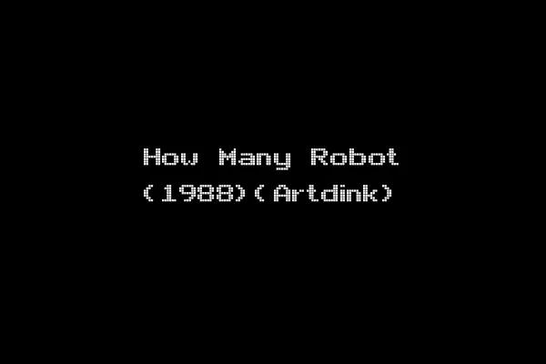 How Many Robot (1988)(Artdink)
