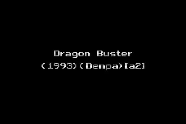 Dragon Buster (1993)(Dempa)[a2]