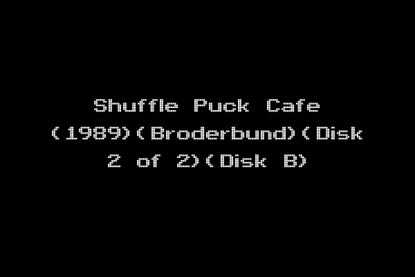 Shuffle Puck Cafe (1989)(Broderbund)(Disk 2 of 2)(Disk B)