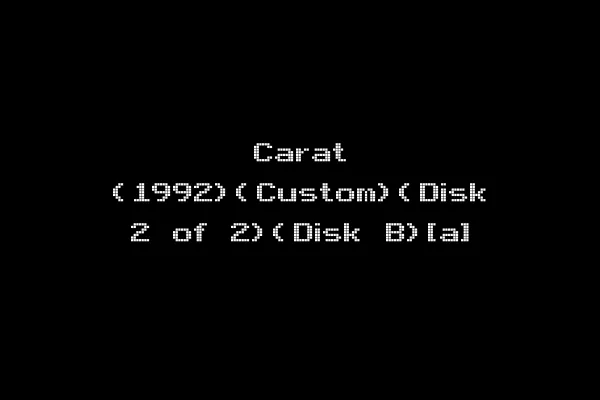 Carat (1992)(Custom)(Disk 2 of 2)(Disk B)[a]