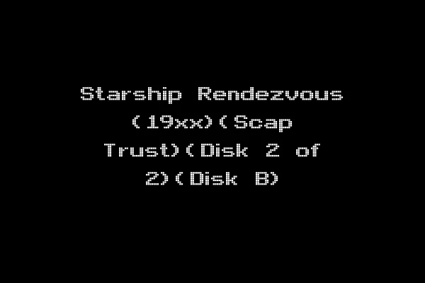 Starship Rendezvous (19xx)(Scap Trust)(Disk 2 of 2)(Disk B)